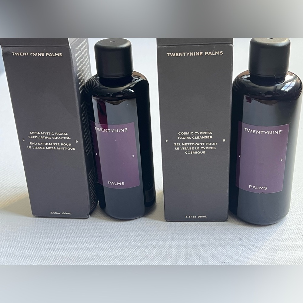 Twentynine Palms Skincare Duo- Exfoliating Solution & Facial Cleanser